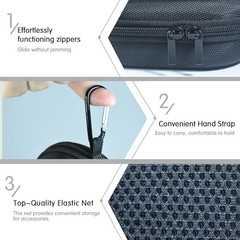 Case for JBL Clip 5 Portable Bluetooth Speaker, Cover for JBL Clip 5 Black