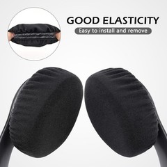 2 Pairs Headphone Earpad Covers Washable Stretch Ear Pads Protectors 9-11cm
