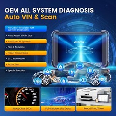 THINKSCAN 689BT+T261 TPMS Tool Free Update Bidirectional OBD2 Scanner ECU Coding