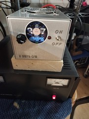 307 AMPS Linear amplifier . (2) 2SC2879C 💊 and cooling fan. SOLD AS PARTS.