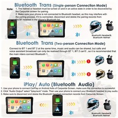 Carpuride W702BS Carplay Android Auto BMW Moto Stereo OEM Transmission Controlle