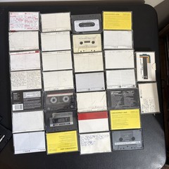 36 Cassette Tape Lot Sold As Blanks TDK Maxell Sony Fuji Scotch Reusable