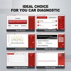 2026 THINKCAR SR6 OBD2 Scanner ABS SRS Diagnostic Tool Oil SAS EPB TPMS Reset