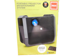 RCA RPJ060 Projector Portable 1080p LED/LCD Recharge Batt,-Up To 150″ Picture