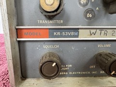 Vintage Electronics Konel Konig VHF Marine Radiotelephone as is untested