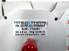 Antcom Passive L1/L2 GPS Antenna 1G1215P-XSC-1-PC-RoHS-G NEW with WARRANTY