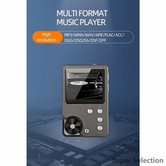 HiFi Lossless MP3 Player 20H Playback 2.0″ Screen Supports FLAC DSD
