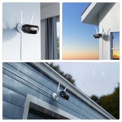 Reolink Elite WiFi 8MP 4K Dual-Lens Plug-in Security Camera Color Night Vision