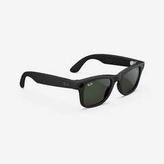 RAY-BAN META WAYFARER (REFURBISHED) MATTE BLACK, TRANSITIONS, GEN S G15, LARGE