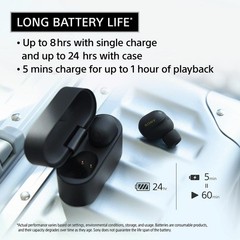 Sony WF-1000XM6 Best Truly Wireless Noise Cancelling Earbuds – Black