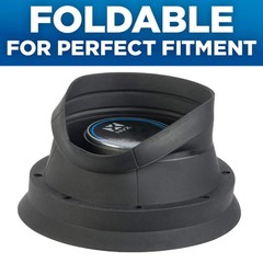 XBAF65 2 Piece 6.5″ Silicone Rubber Speaker Baffles with Self Adhesive Foam Pad