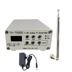 TV-TX200 VHF UHF Analog TV Transmitter Support HDMI 1080P CVBS Wireless Signal
