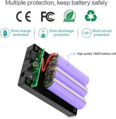 TalentCell Rechargeable 12V DC Output Lithium Ion Battery Pack For LED And CCTV