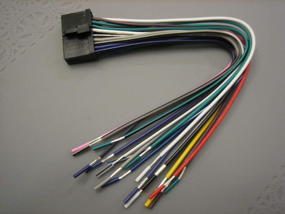 Boss Audio 20 Pin Wire harness For BN965BLC Without the SWC Jack.
