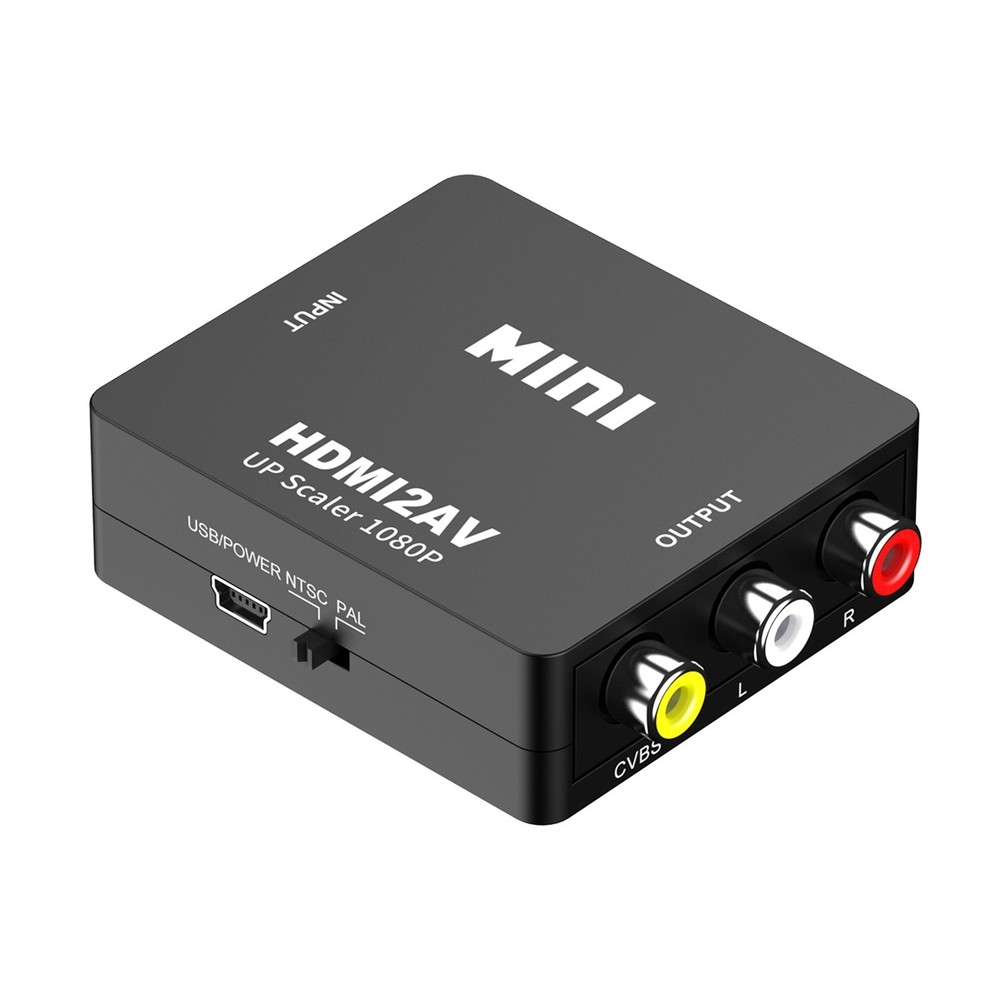 HDMI To 3RCA AV Adapter Converter Cable 1080P Composite Video Audio 1080P 60HZ