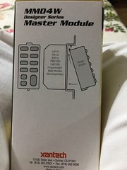 Xantech MMD 4W Master Module Keypad Designer Series