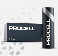 Procell Alkaline AA Batteries – 24 Pack (PC1500)