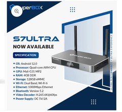 SUPERBOX S7 Ultra – 4K Media Player – 128GB – Authorized Distributor – Fast Ship