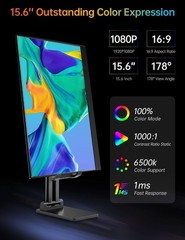Audiobox TV-15 Portable 15″ LCD TV & Monitor with HDMI Rechargeable Battery 60Hz