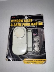 Window Alert Alarm 90db Piercing Sound Door Window Cabinet Battery Operated X2