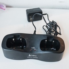 Cobra MicroTalk Walkie Talkie Set Unisex OS Silver Black For Parts Plastic