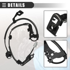 Front Left ABS Sensor Wheel Speed Sensor, for Lexus IS 350 2006-2013, Metal,