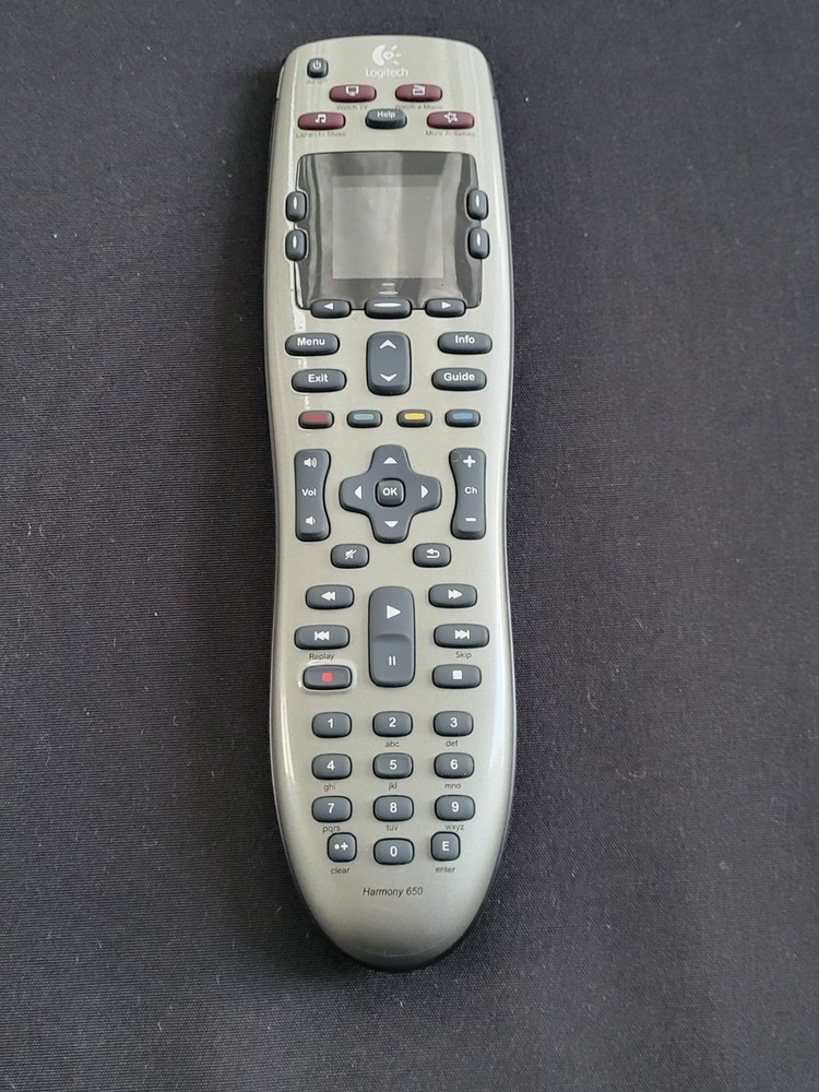 Logitech Harmony 650 Infrared All-in-One Universal Remote Control (TESTED)