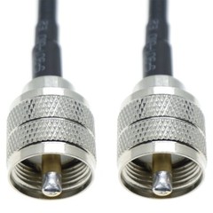 30ft 50ft 100ft RG58 UHF PL259 connector ham CB radio Lot RF coax coaxial cable
