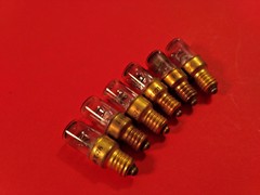 IN-21 IN21 ИН-21 nixie neon tube display digit clock point dot vintage 2pcs