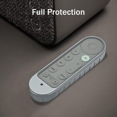 Remote Case for Google TV Streamer (4K) Voice Search Remote 2024 Silicone Cover