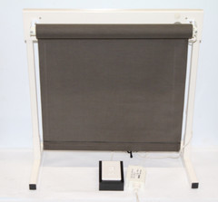 LUTRON Roller Shade w/ QSPS , QSWS. Brown (Demo Unit) #2914