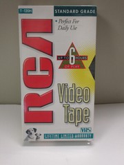Lot 8 Sealed New Blank Recordable VHS tapes RCA Universal Up to 6 Hours Each