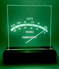 McIntosh Meter 600 WATT LED Sign Amplifier Audiophile Music Room