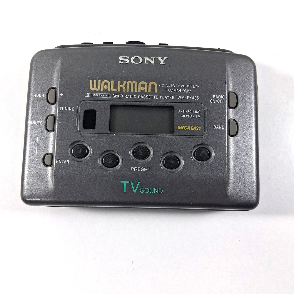 Sony Walkman WM-FX435 Portable Cassette Player AM FM Radio – Tested