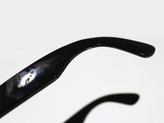 Ray-bans Meta Wayfarer Gen 1 Shiny Black Sunglasses – As Is