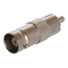 BNC to RCA Adapter Coax Cable Converter Male Female Splitter Jack Plug Connector