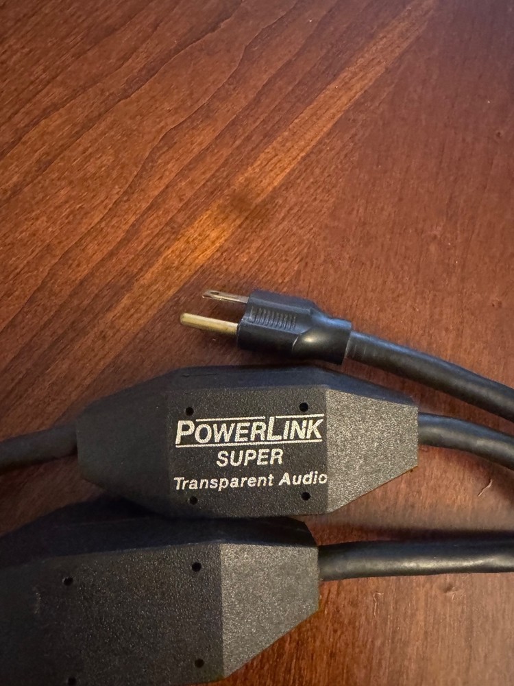 Transparent Audio PowerLink Super Power Cable – 80 inches – 2m AC Power Cord