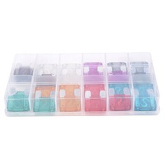 24 Pack Large MAXI / APX Blade Fuse Assortment Auto Car Truck SUV AMP FUSES Kit