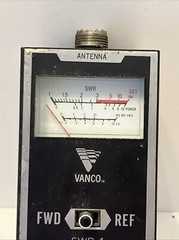 Vanco SWR-1 Field Strength And SWR Meter Only