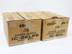 Icom IC-2KL Solid-State Ham Radio Amplifier + Boxes + Manuals (excellent)