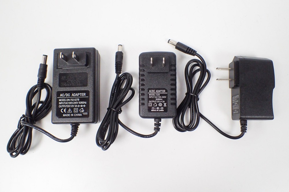12V 1A 2A 3A Power Supply AC to DC Adapter Universal CCTV Printer Camera