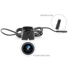 Night Vision 4 Layer Glass Lens Car Reversing Front/Side/Rear View Camera CMOS