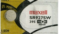 Box of 100 Maxell 395 SR927SW Silver Oxide Watch Batteries FREE SHIP w/Tracking