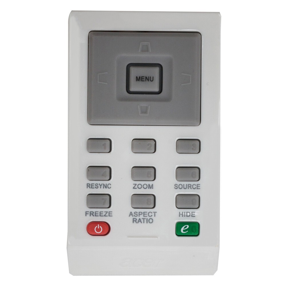 New Remote Control for ACER Projector H5360 X1161 X1161a X1161n X1261 X1161-3D