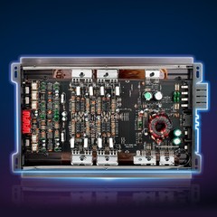 VEVOR Car Audio Amplifier Car Amplifier 4-Channel Class AB Max. 4x200W at 4 Ohms