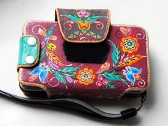 Cowon A2 A3 painted case. Stylized as Uftyuga painted.