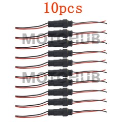 20X Car Waterproof Electrical Wire Cable Connector Male Female 2Pin Way Plug Kit