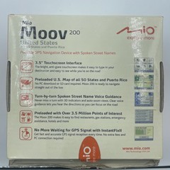 Mio Moov M200 GPS Navigation Spoken Street Names All 50 States + Puerto Rico