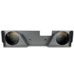 2007-2018 Chevy Silverado Double Cab Truck Dual 12″ Sub Box Subwoofer Enclosure