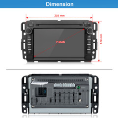 CarPlay For GMC Yukon Chevy Silverado Sierra Android13 GPS Navi Radio Car Stereo